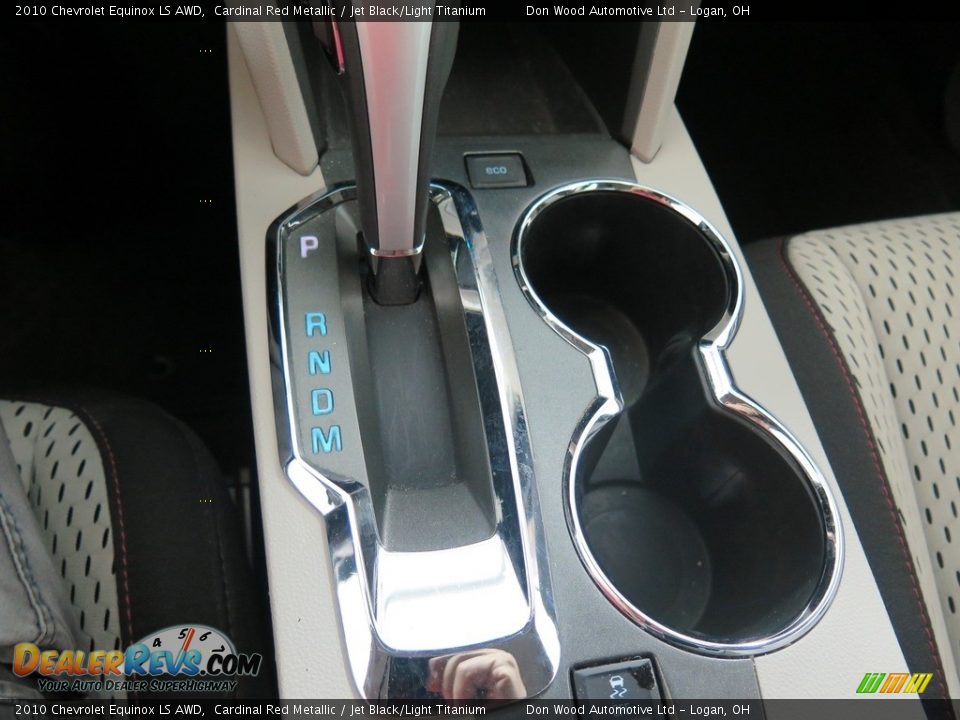 2010 Chevrolet Equinox LS AWD Cardinal Red Metallic / Jet Black/Light Titanium Photo #19
