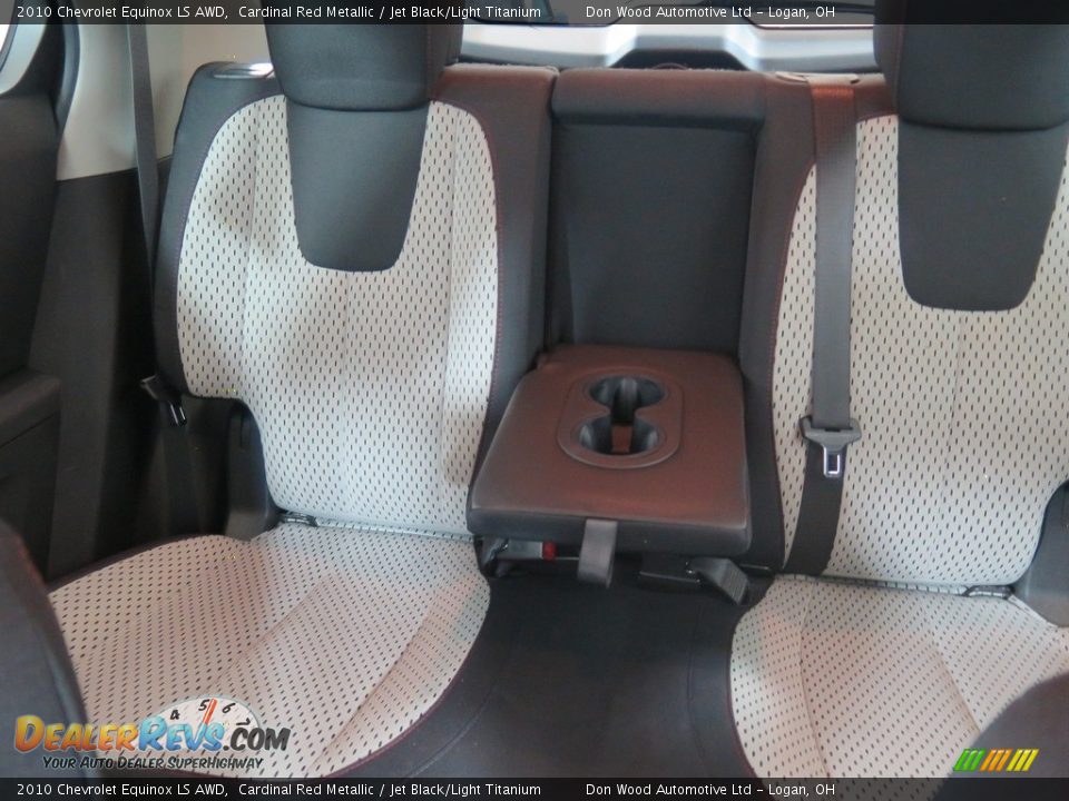 2010 Chevrolet Equinox LS AWD Cardinal Red Metallic / Jet Black/Light Titanium Photo #20