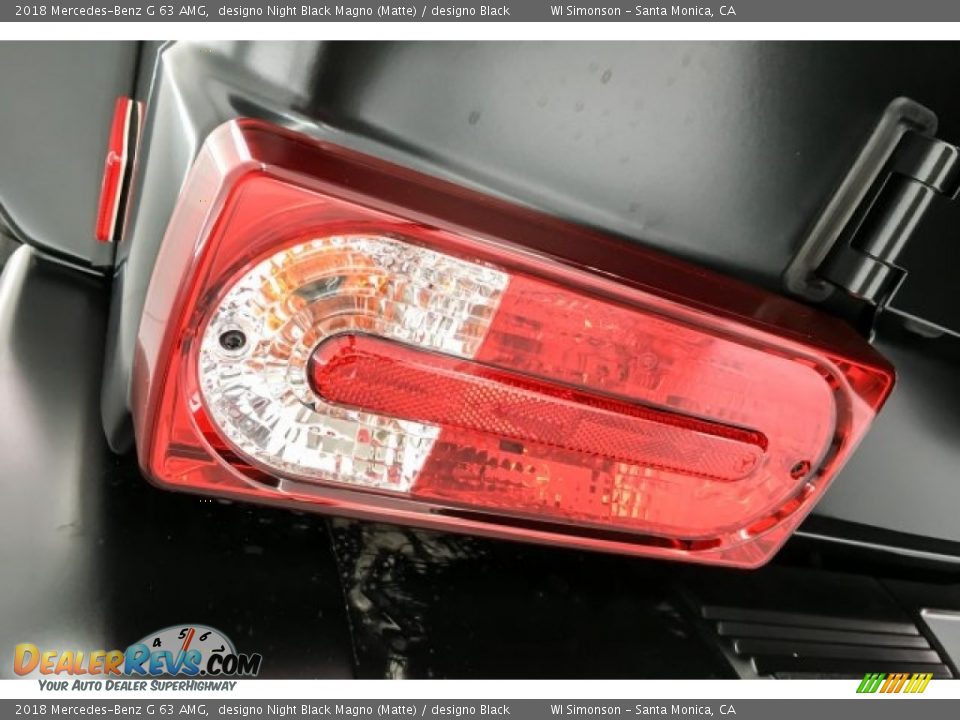 2018 Mercedes-Benz G 63 AMG designo Night Black Magno (Matte) / designo Black Photo #26