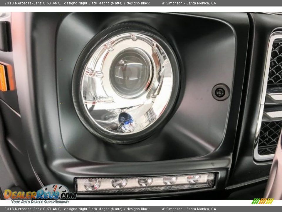 2018 Mercedes-Benz G 63 AMG designo Night Black Magno (Matte) / designo Black Photo #32