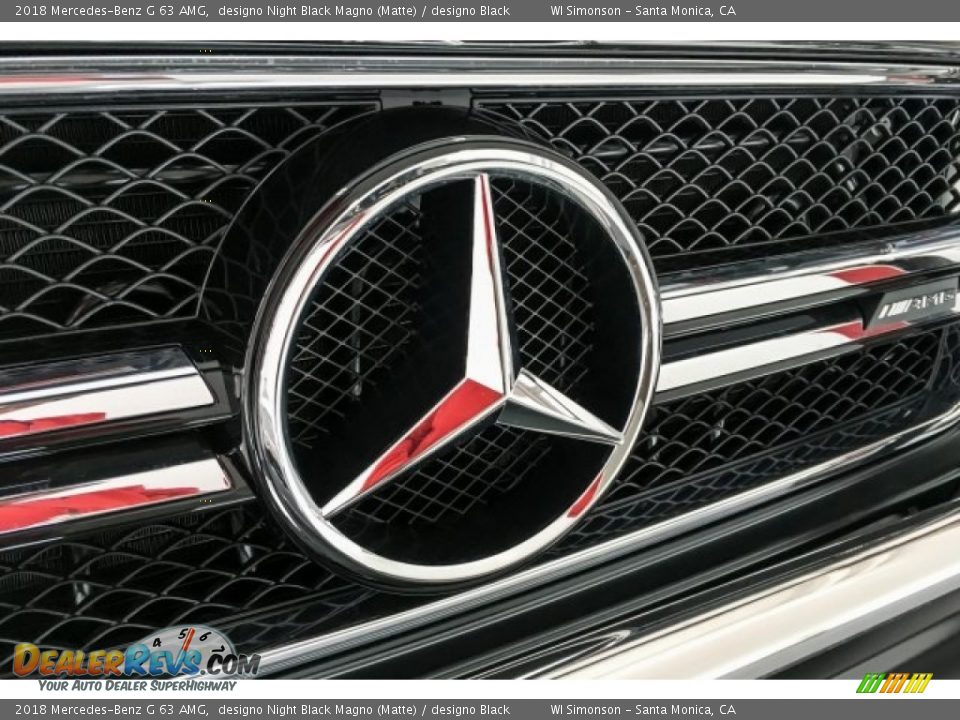 2018 Mercedes-Benz G 63 AMG designo Night Black Magno (Matte) / designo Black Photo #33