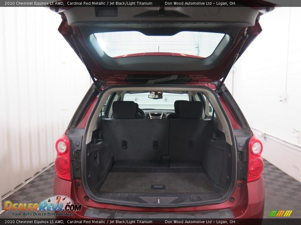 2010 Chevrolet Equinox LS AWD Cardinal Red Metallic / Jet Black/Light Titanium Photo #26