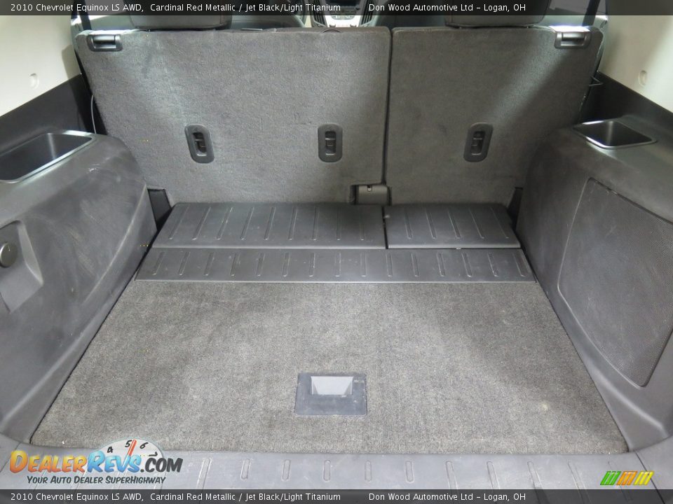 2010 Chevrolet Equinox LS AWD Cardinal Red Metallic / Jet Black/Light Titanium Photo #27