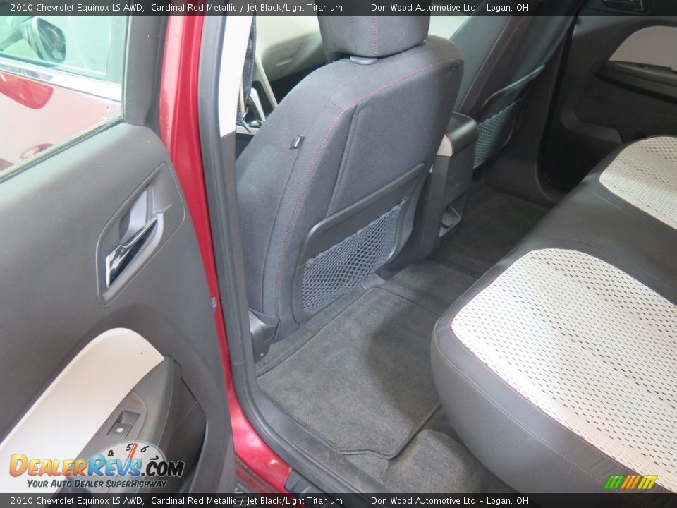2010 Chevrolet Equinox LS AWD Cardinal Red Metallic / Jet Black/Light Titanium Photo #31
