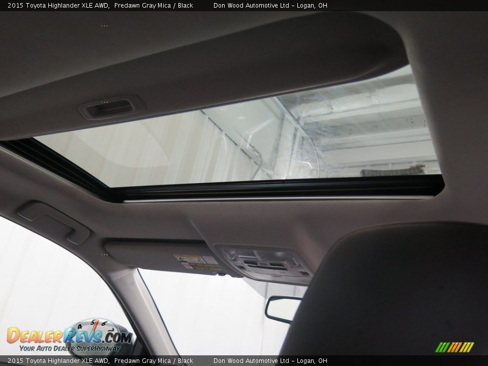 2015 Toyota Highlander XLE AWD Predawn Gray Mica / Black Photo #6