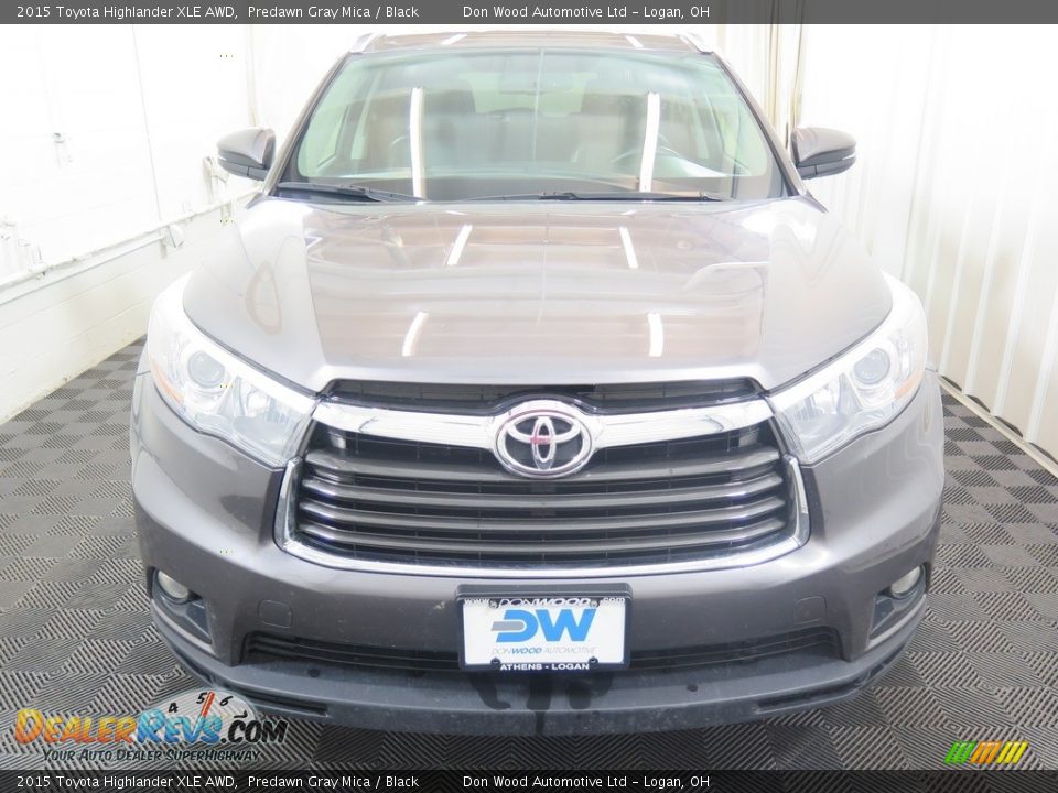 2015 Toyota Highlander XLE AWD Predawn Gray Mica / Black Photo #9