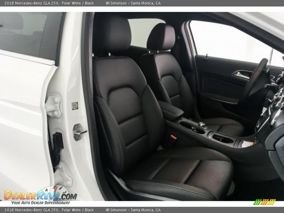 2018 Mercedes-Benz GLA 250 Polar White / Black Photo #2