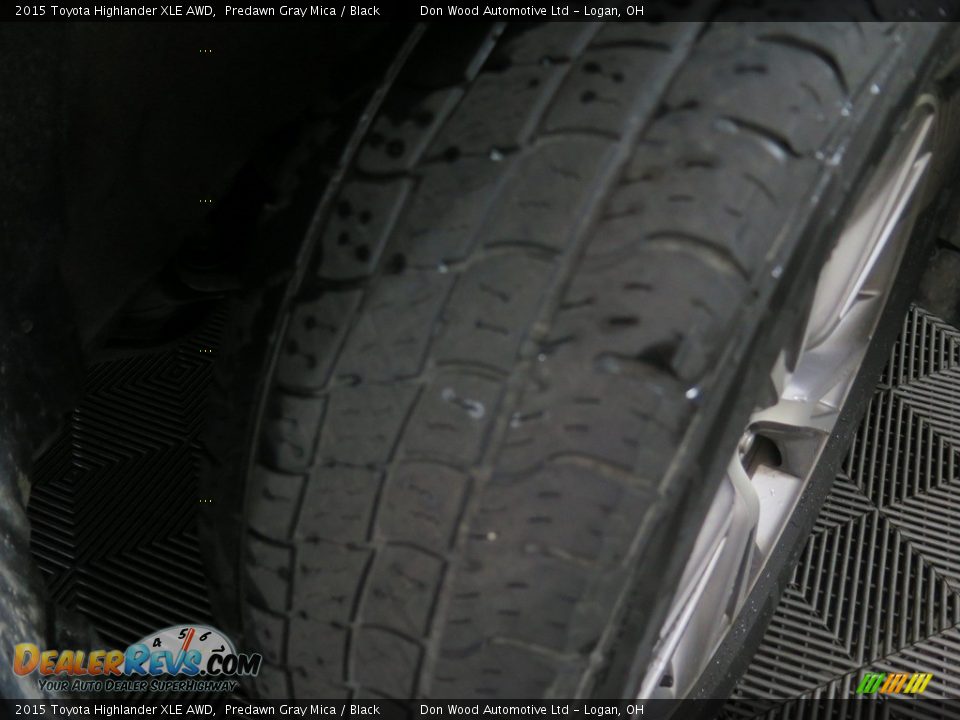 2015 Toyota Highlander XLE AWD Predawn Gray Mica / Black Photo #25