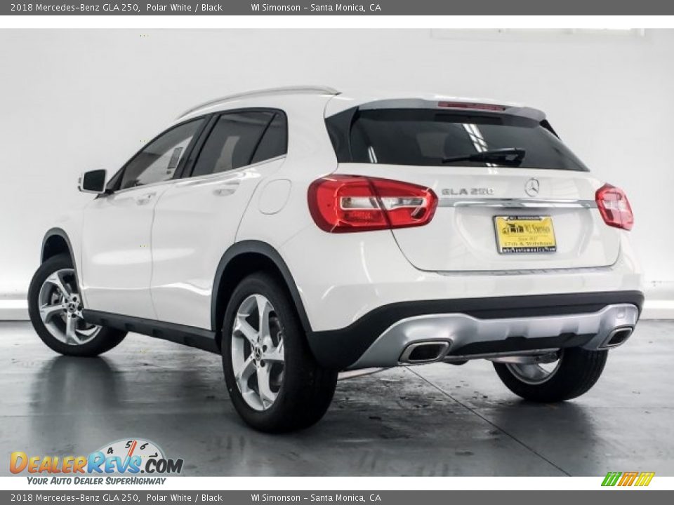 2018 Mercedes-Benz GLA 250 Polar White / Black Photo #3