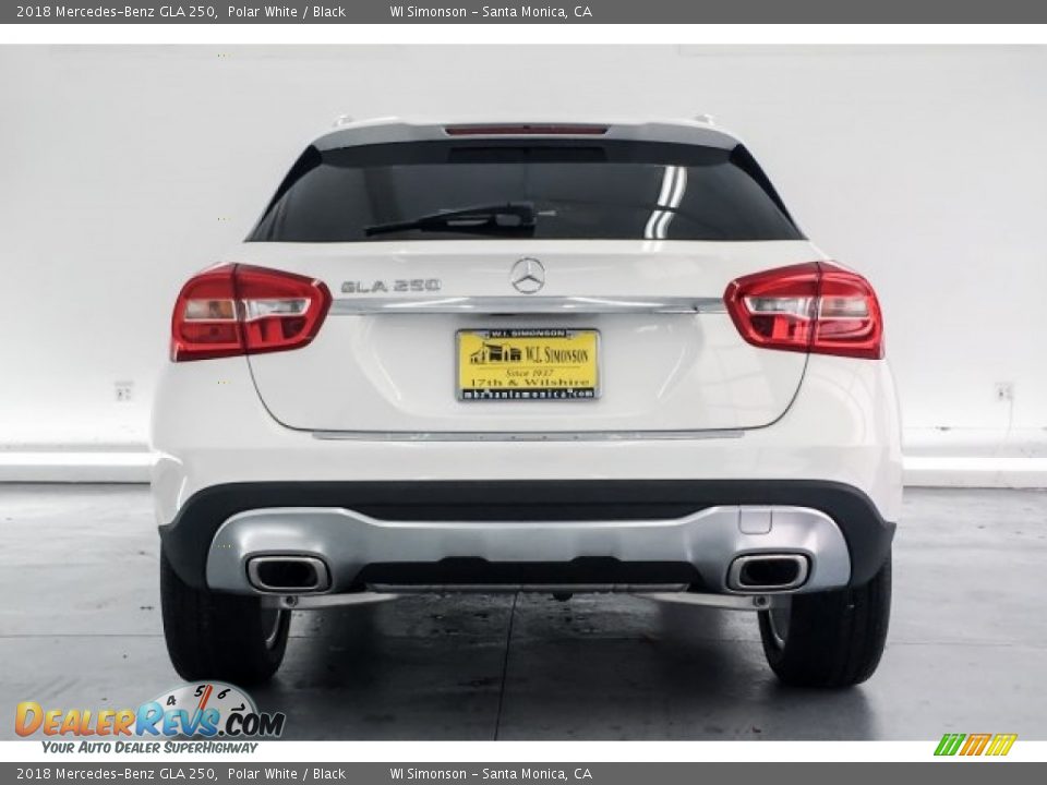 2018 Mercedes-Benz GLA 250 Polar White / Black Photo #4