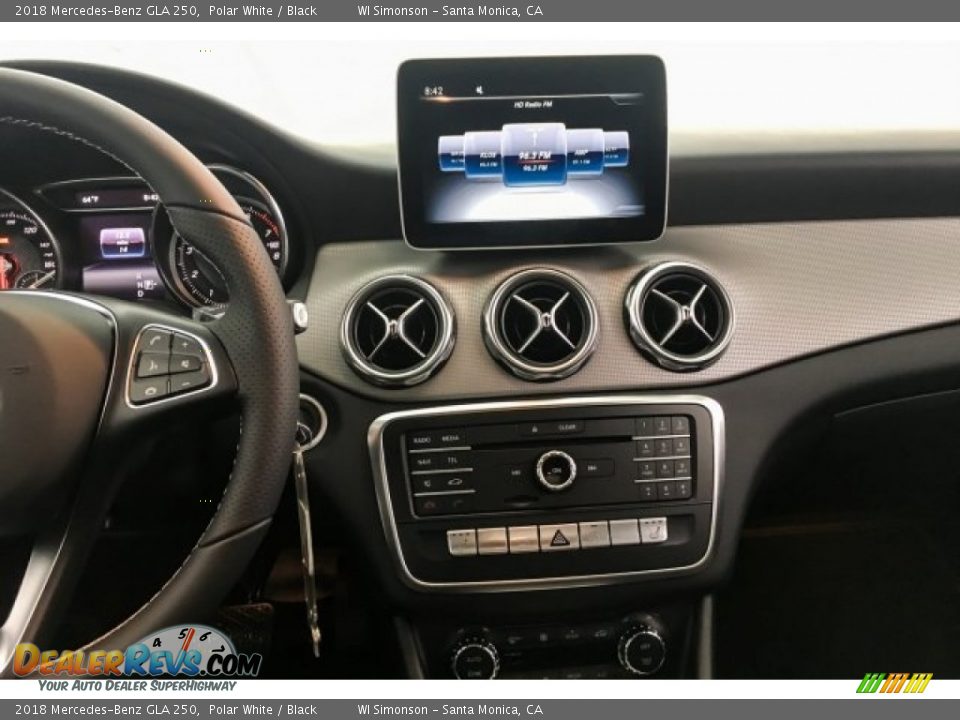 2018 Mercedes-Benz GLA 250 Polar White / Black Photo #6