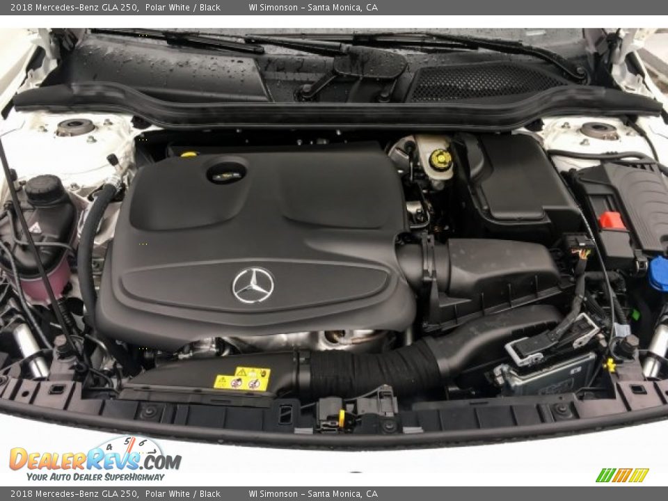 2018 Mercedes-Benz GLA 250 Polar White / Black Photo #8
