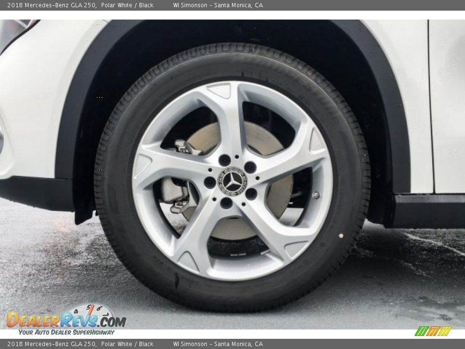 2018 Mercedes-Benz GLA 250 Polar White / Black Photo #9
