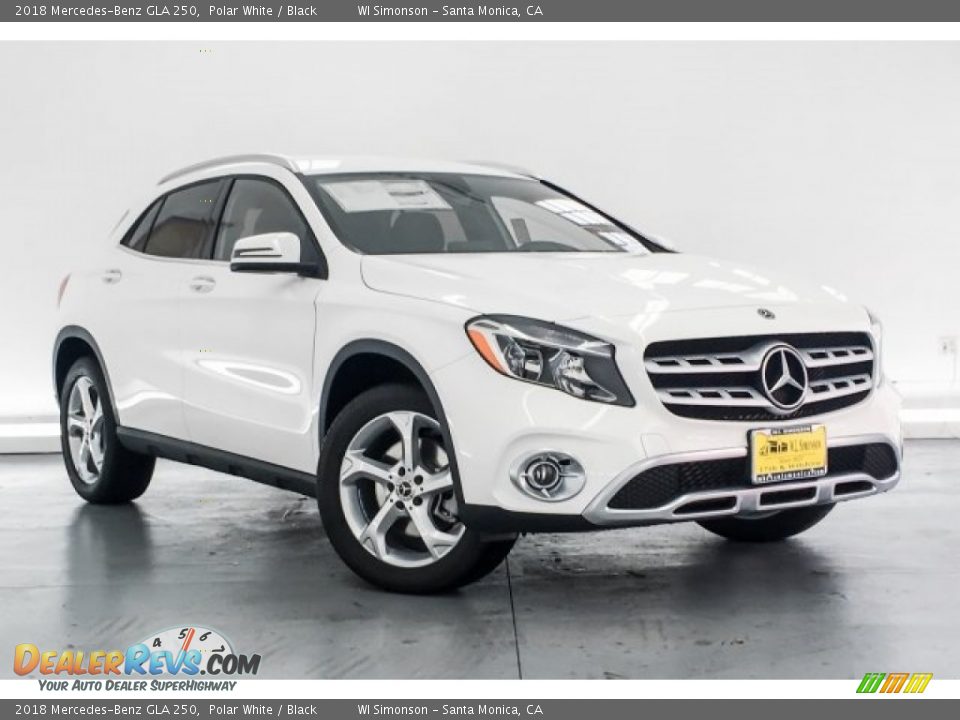 2018 Mercedes-Benz GLA 250 Polar White / Black Photo #12