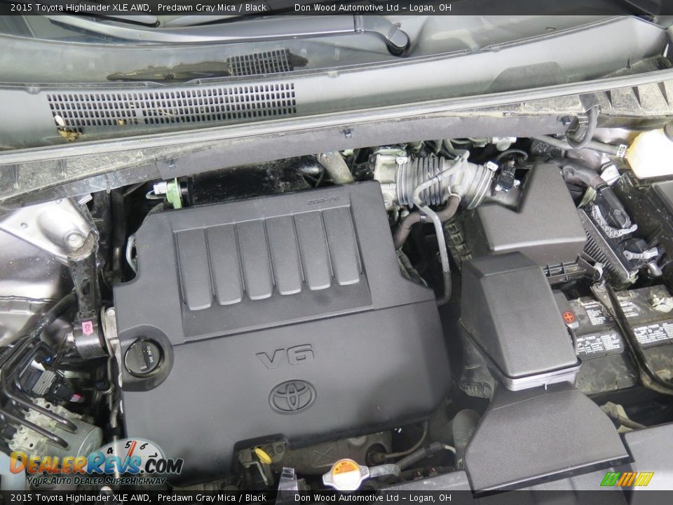 2015 Toyota Highlander XLE AWD Predawn Gray Mica / Black Photo #33
