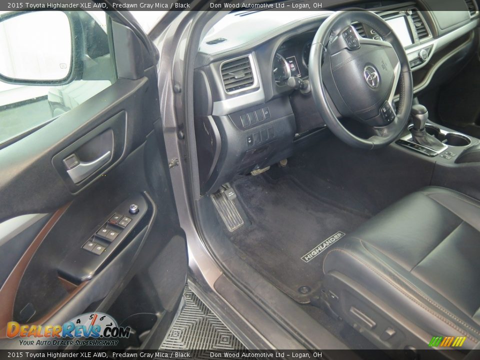 2015 Toyota Highlander XLE AWD Predawn Gray Mica / Black Photo #34