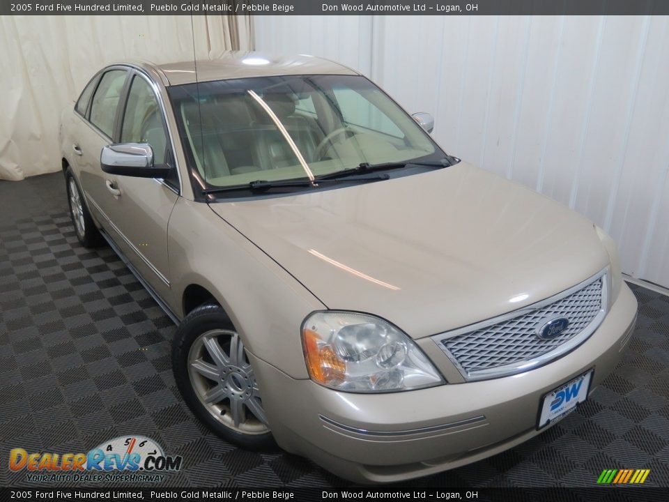 2005 Ford Five Hundred Limited Pueblo Gold Metallic / Pebble Beige Photo #4