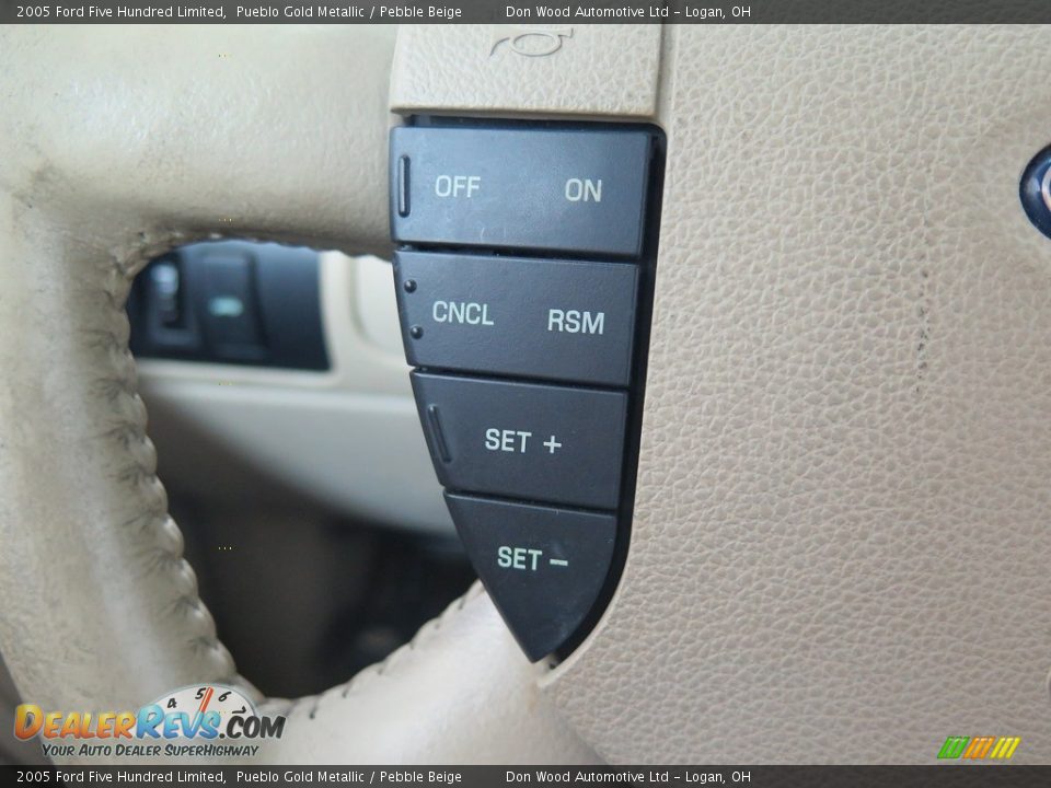 2005 Ford Five Hundred Limited Pueblo Gold Metallic / Pebble Beige Photo #33