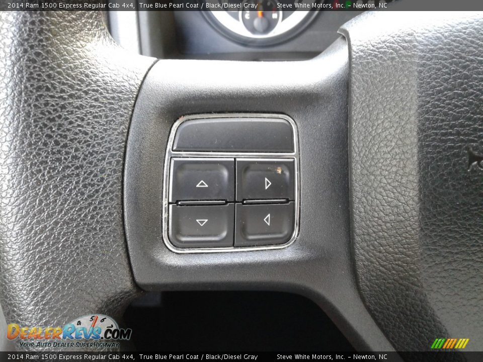 2014 Ram 1500 Express Regular Cab 4x4 True Blue Pearl Coat / Black/Diesel Gray Photo #14