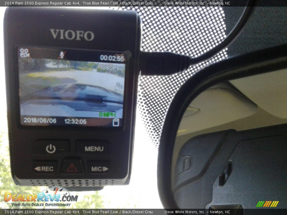 2014 Ram 1500 Express Regular Cab 4x4 True Blue Pearl Coat / Black/Diesel Gray Photo #23
