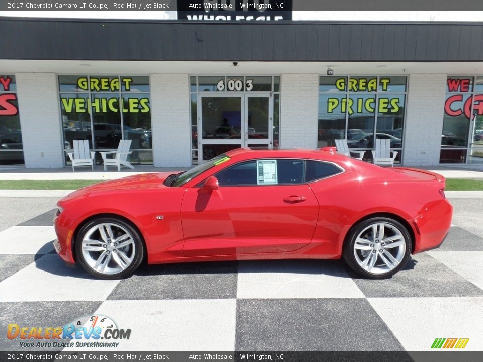 2017 Chevrolet Camaro LT Coupe Red Hot / Jet Black Photo #1