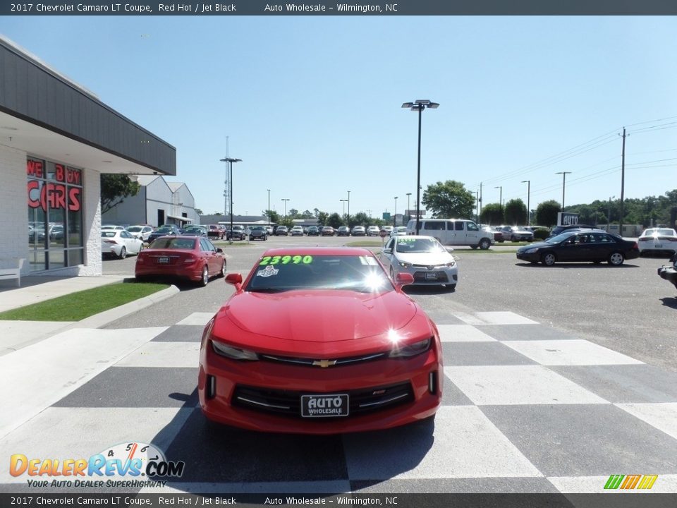 2017 Chevrolet Camaro LT Coupe Red Hot / Jet Black Photo #2