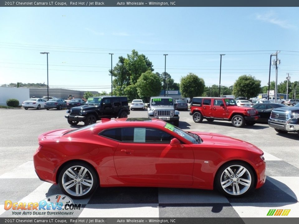 2017 Chevrolet Camaro LT Coupe Red Hot / Jet Black Photo #3