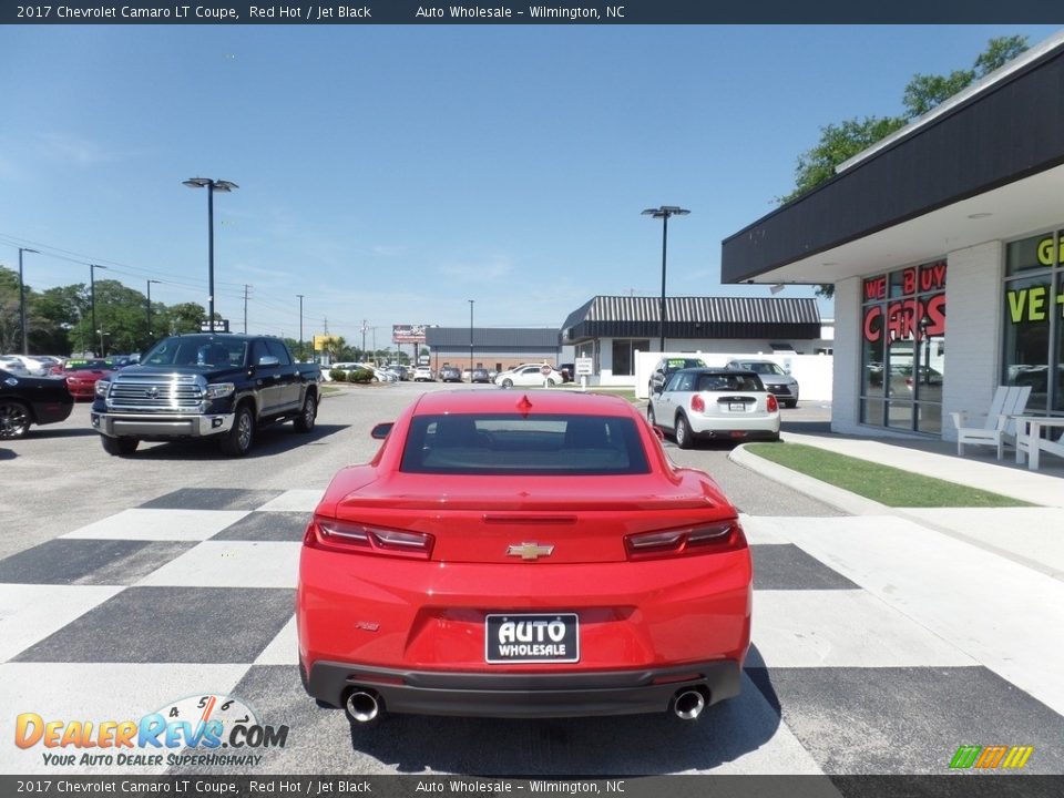 2017 Chevrolet Camaro LT Coupe Red Hot / Jet Black Photo #4