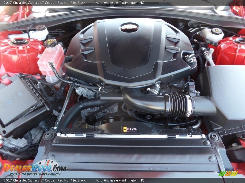 2017 Chevrolet Camaro LT Coupe Red Hot / Jet Black Photo #6