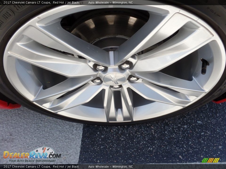 2017 Chevrolet Camaro LT Coupe Red Hot / Jet Black Photo #7
