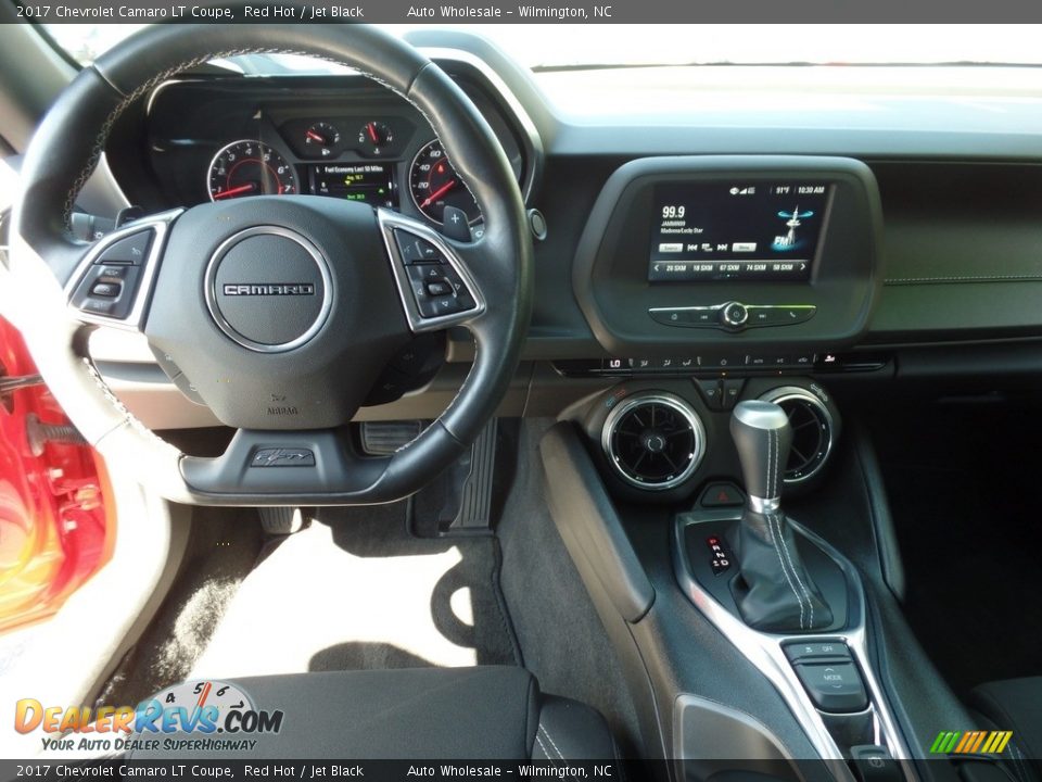 2017 Chevrolet Camaro LT Coupe Red Hot / Jet Black Photo #15