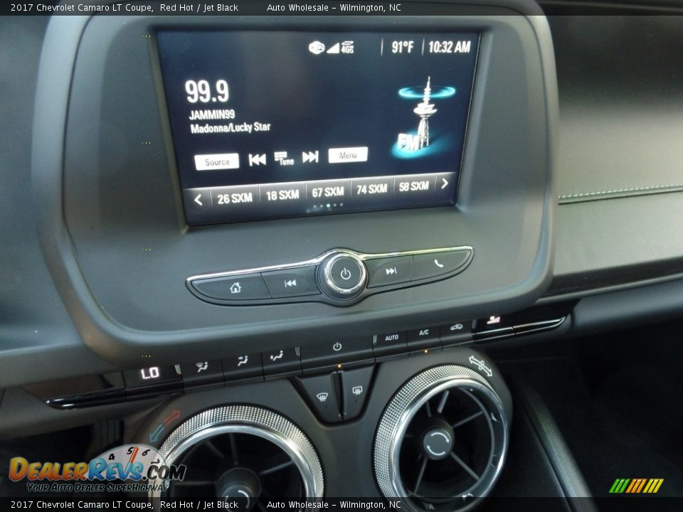 2017 Chevrolet Camaro LT Coupe Red Hot / Jet Black Photo #17