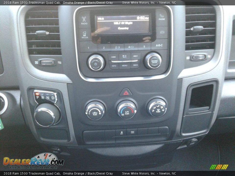 2018 Ram 1500 Tradesman Quad Cab Omaha Orange / Black/Diesel Gray Photo #18