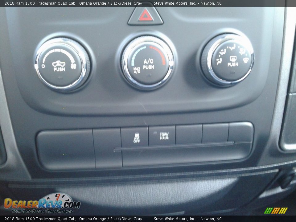 2018 Ram 1500 Tradesman Quad Cab Omaha Orange / Black/Diesel Gray Photo #21