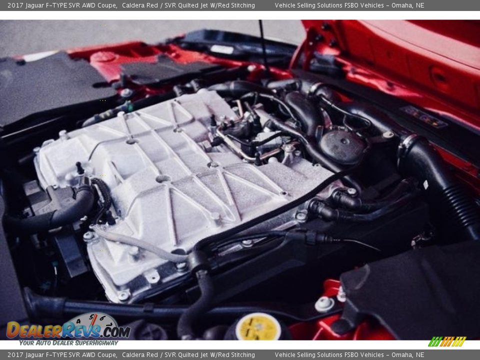 2017 Jaguar F-TYPE SVR AWD Coupe 5.0 Liter Supercharged DOHC 32-Valve V8 Engine Photo #6