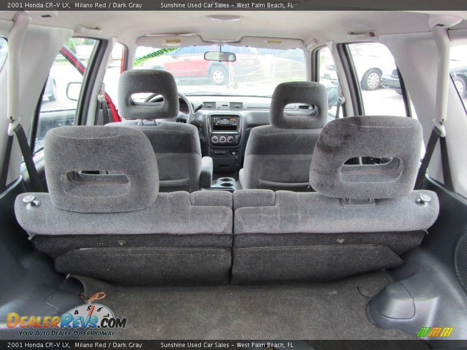 2001 Honda CR-V LX Milano Red / Dark Gray Photo #19