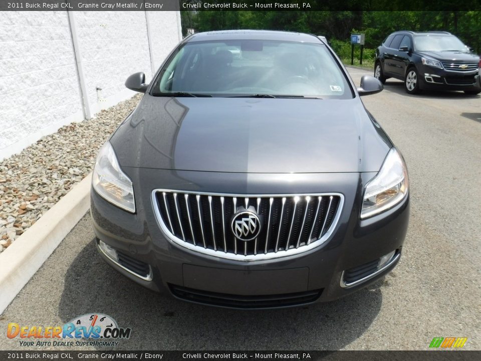 2011 Buick Regal CXL Granite Gray Metallic / Ebony Photo #4