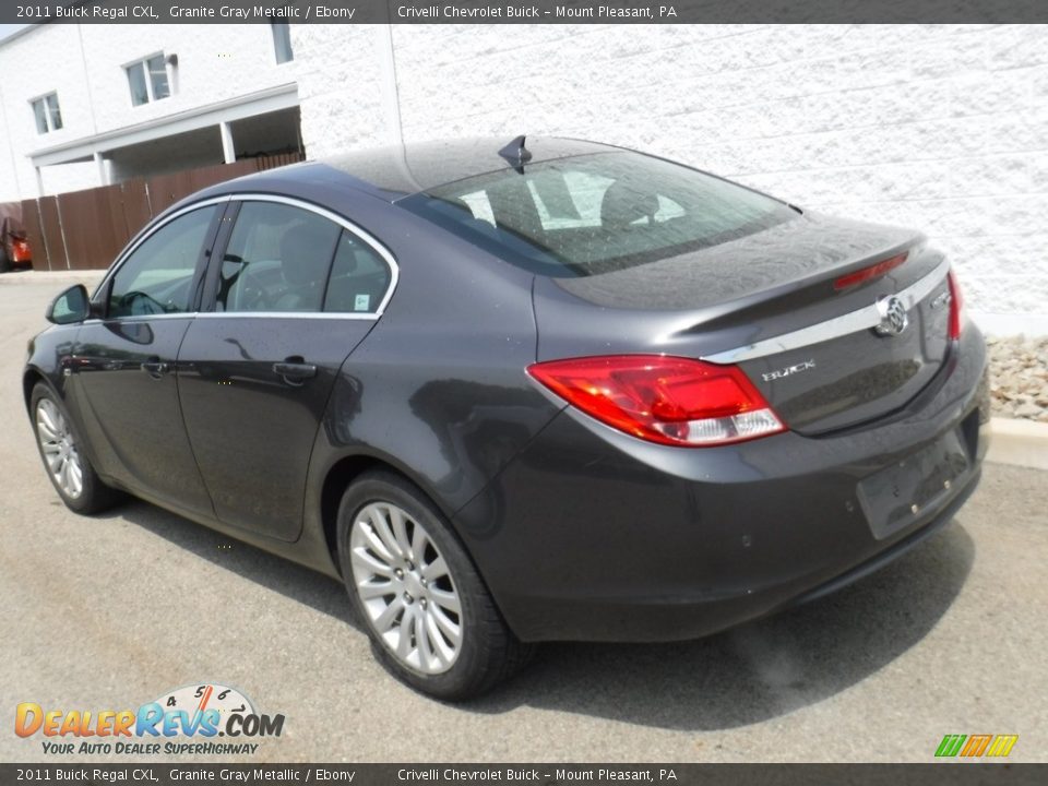 2011 Buick Regal CXL Granite Gray Metallic / Ebony Photo #8