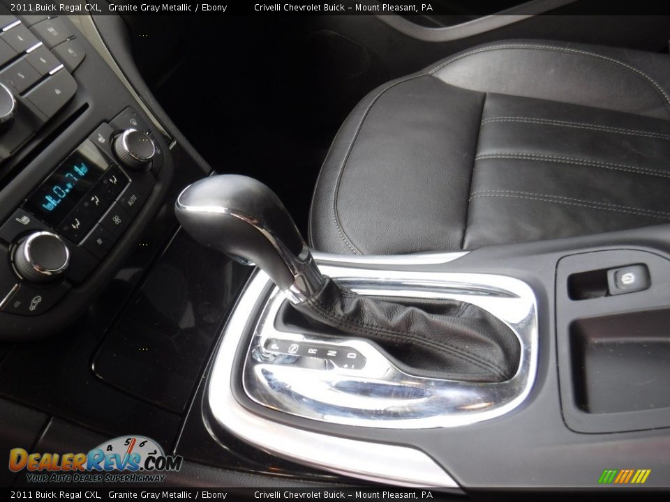 2011 Buick Regal CXL Granite Gray Metallic / Ebony Photo #18