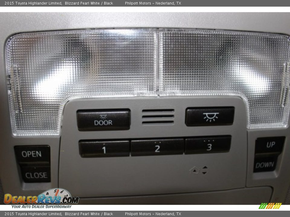 2015 Toyota Highlander Limited Blizzard Pearl White / Black Photo #19