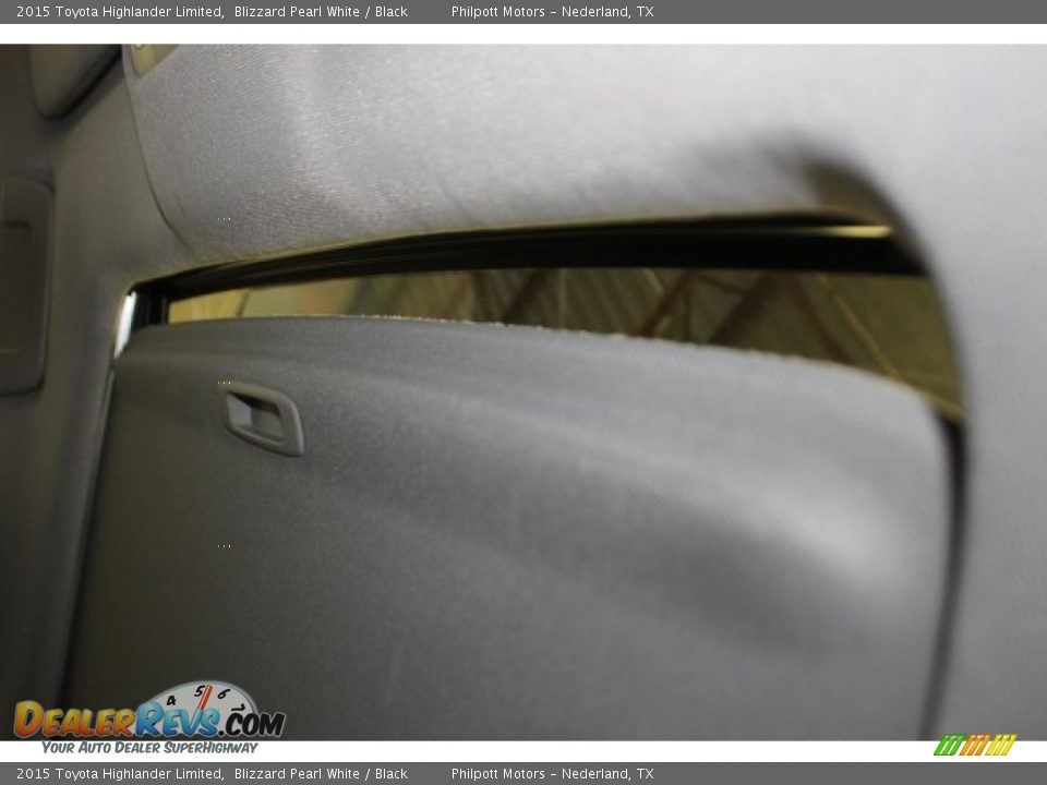 2015 Toyota Highlander Limited Blizzard Pearl White / Black Photo #20