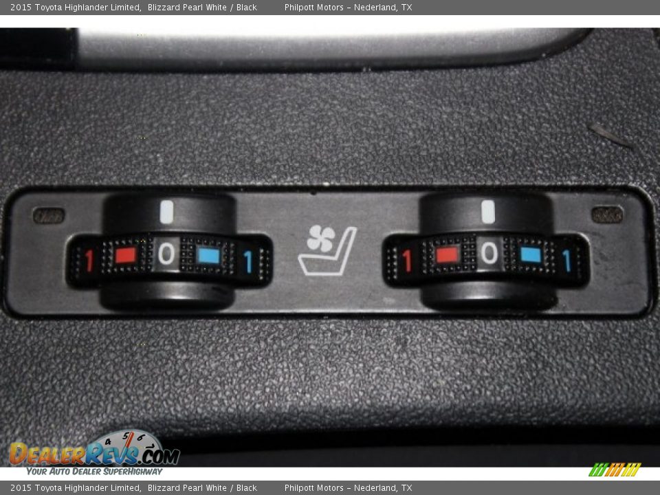 2015 Toyota Highlander Limited Blizzard Pearl White / Black Photo #27