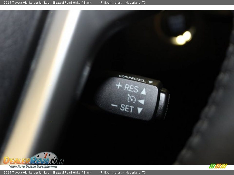 2015 Toyota Highlander Limited Blizzard Pearl White / Black Photo #33