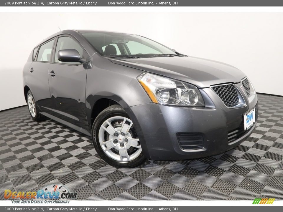 2009 Pontiac Vibe 2.4 Carbon Gray Metallic / Ebony Photo #1