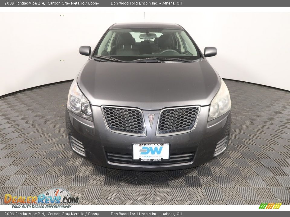 2009 Pontiac Vibe 2.4 Carbon Gray Metallic / Ebony Photo #4