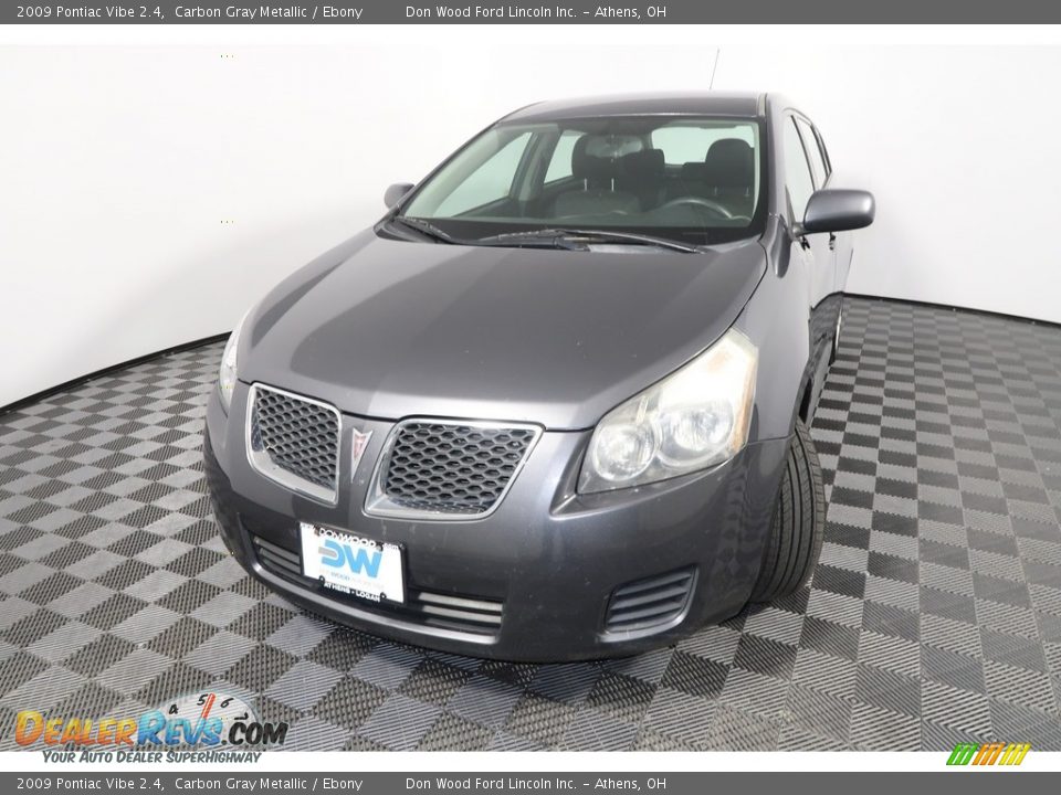 2009 Pontiac Vibe 2.4 Carbon Gray Metallic / Ebony Photo #5