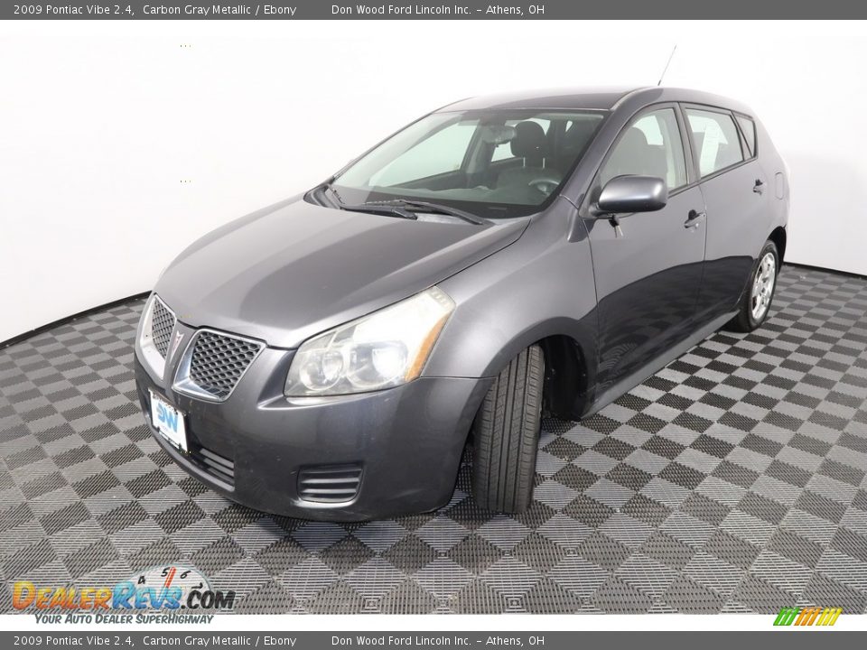 2009 Pontiac Vibe 2.4 Carbon Gray Metallic / Ebony Photo #6
