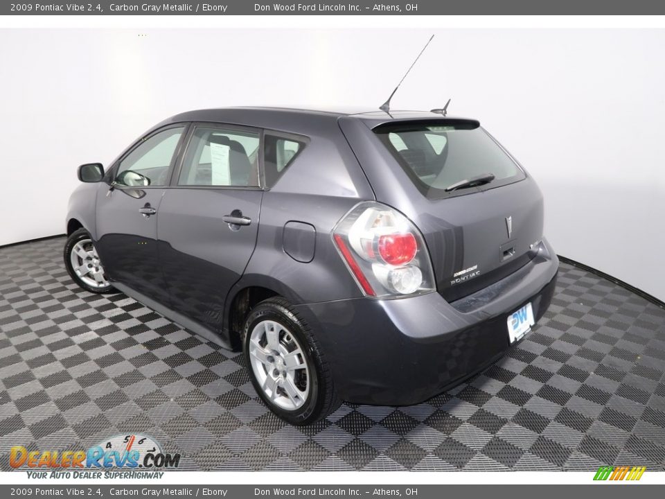 2009 Pontiac Vibe 2.4 Carbon Gray Metallic / Ebony Photo #7