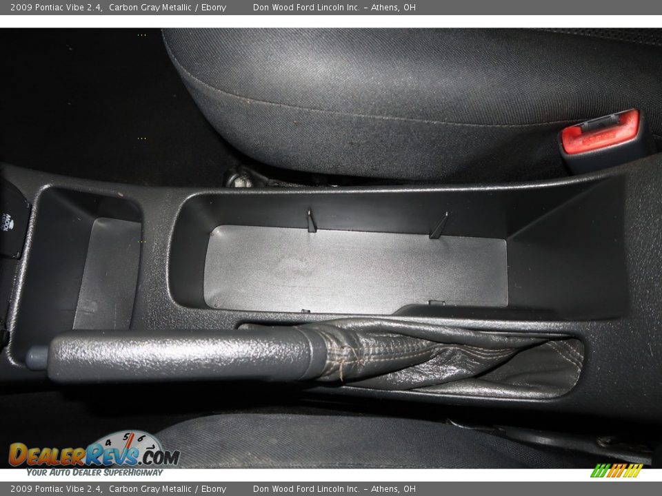 2009 Pontiac Vibe 2.4 Carbon Gray Metallic / Ebony Photo #16