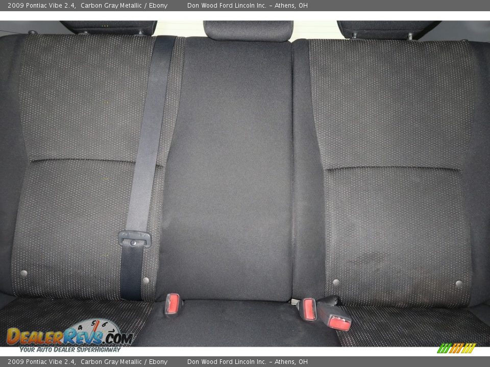 2009 Pontiac Vibe 2.4 Carbon Gray Metallic / Ebony Photo #17